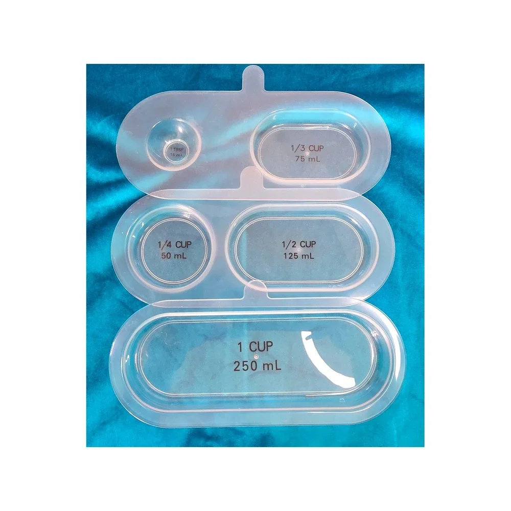 Pampered Chef Cutting Board Flat Plastic Measuring Cup Insert #1028